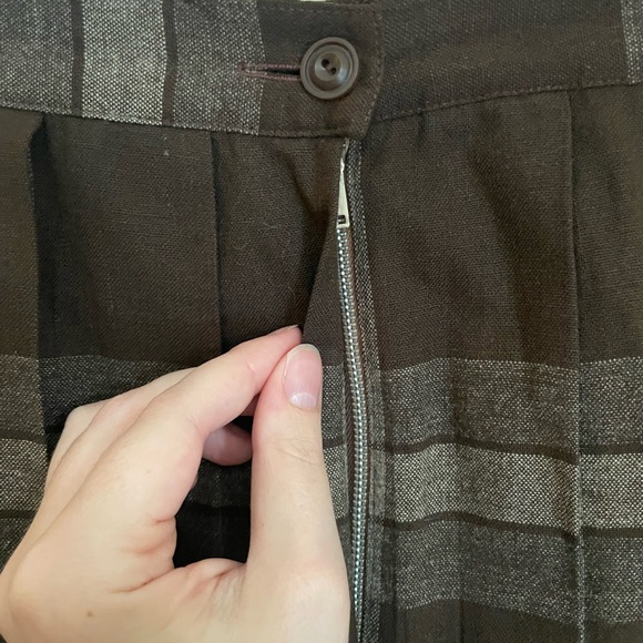 Bundle of 3 Vintage A-Line Skirts | Dark Academia | Neutral Brown, Tan, Grey - Picture 11 of 15